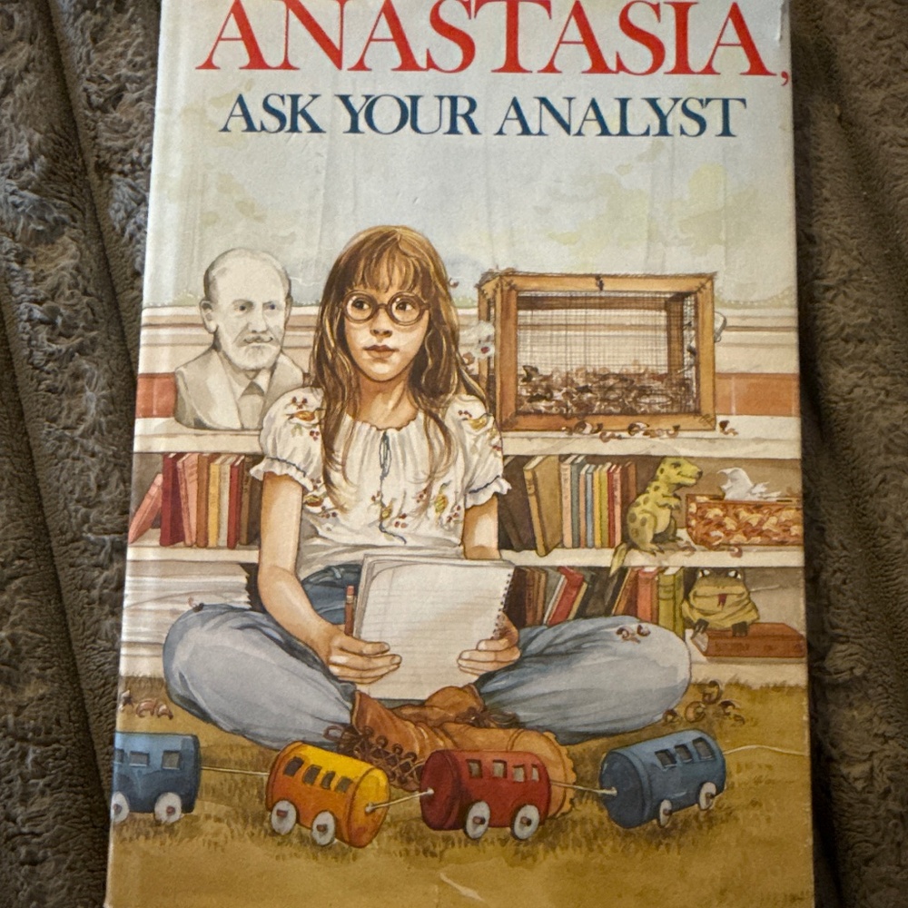 Anastasia ask your analyst signed book